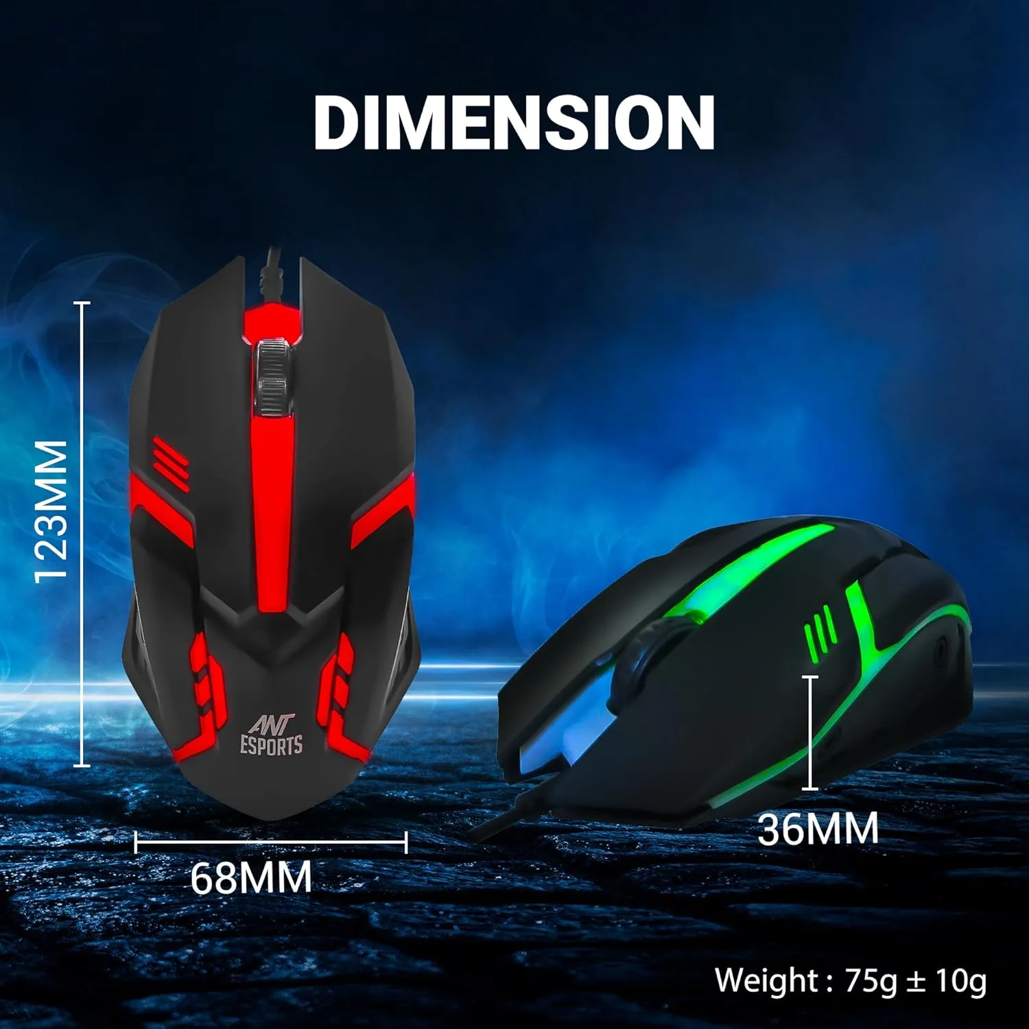 Ant Esports USB Gaming Mouse GM45 view 6